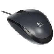MIŠ USB 3TIPKE OPTIČKI ŽIČNI M100 LOGITECH SIVA/ČRNA BLISTER
