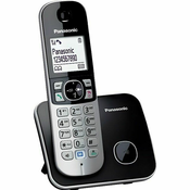 Panasonic KX-TG6811 DECT telefon Identifikacija poziva Crno, Srebro
