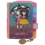 Novcanik na preklop sa kopcom i zipom Be Kind To Each Other Gorjuss 1204GJ02