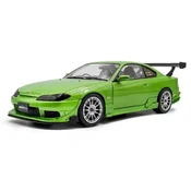 Kolekcionarski model SOLIDO Suvremeni: Automobili - Nissan Silvia S15 Spec-R Aero Solido Works, Green, 1999