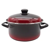 Soparnik črn s pokrovom 3l 24cm