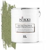 shumee Silikonska strukturna fasadna barva 5L zelena F484 UV