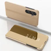 Etui ovitek s prednjim steklom za Samsung A57, Gold