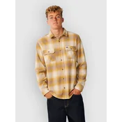 Rip Curl Count Flannel Shirt dark mustard
