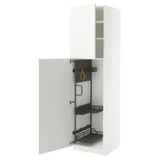 METOD Visoki element-ostava, bela/Stensund bela, 60x60x220 cm