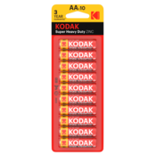 Baterija Kodak Super Heavy Duty Zink AA 10/1