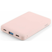 UNIQ Fuele Mini 8 000 mAh USB-C PD žepna polnilna baterija UNIQ-FUELEMINI, roza