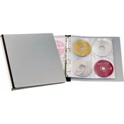 Durable Spiralna mapa za 96 CD-jev/DVD-jev, črna