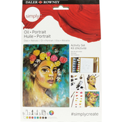 Daler Rowney Simply Set oljnih barv 9 x 12 ml