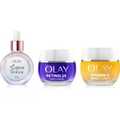 Olay Super Serum & Retinol 24 & Vitamin C set za prekrasno lice