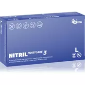 Espeon Nitril Moistcare3 Dark Blue rokavice iz nitrila brez pudra z vlažilnim učinkom velikost L 2x50 kos