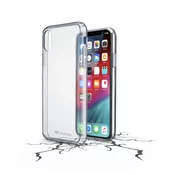 Ovitek CELLULARLINE iz plastike za iPhone XS M, prozoren