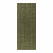 Kaki zelen tekač iz jute 80x200 cm Bouclé – Hanse Home
