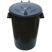 Kanta za smece 60l Trio okrugla - Crna