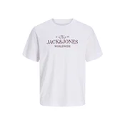 Jack & Jones Junior Majica JORFREDERIKSBERG čokolada/bela