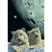 Grafika - Puzzle Schimmel: The Lair of the Snow Leopard II - 1 500 kosov