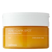 Celimax Pore+Dark Spot Brightening Pad - Osvetljevalni Blazinice za Obraz 40kos/100ml