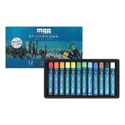 Oljni pastel M&G Aqua - komplet 12 kosov