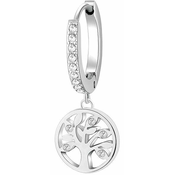 Brosway Jekleni enojni uhani Tree of Life Chakra BHKE004