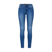 Blue Womens Skinny Fit Jeans Vero Moda Tanya - Women