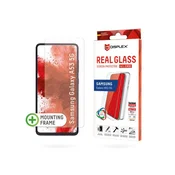 Zaštitno staklo DISPLEX Real Glass 2D za Samsung Galaxy A53 5G, prozirna + maskica (01678)