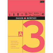 Daler Rowney Red and Yellow Drawing Paper A3 150 g Skicirka
