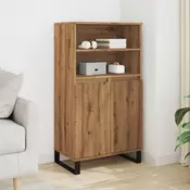 Vidaxl vidaXL Visoka omarica, Artisan hrast, 60x36x110 cm