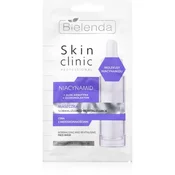 Bielenda Skin Clinic Professional Niacinamide nočna revitalizacijska maska za obnovo kože za problematično kožo, akne 8 g