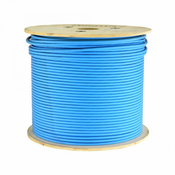 CAT 6A U-UTP installation kabel, 500 MHz Eca (LSZH-1), AWG 23/1, 305 m drum, sx, blue