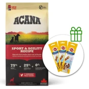Acana Sport & Agility Recipe 17 kg + 3 x priboljški BREZPLAČNO