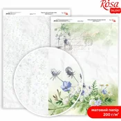 Papirji za scrapbooking Wild Flowers A4 - No. 1