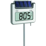 TFA TFA Dostmann Avenue Plus digitalno vrtno termometer s solarno osvetlitvijo (srebrn)