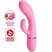 PRETTY LOVE PRETTY LOVE - MARSKI RABBIT VIBRATOR IN G-TOČKA ROZA, (22117034)