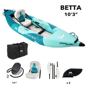 Kajak Aqua Marina BETTA 312 - 312 cm - 80 cm - 9 kg - 95 kg - Večplastni PVC - komplet za popravilo - Rekreativne ture - 1