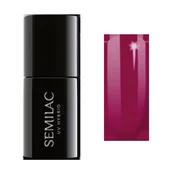 Semilac hibridni lak za nohte, št. 028 Classic Wine 7 ml