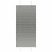 Plisirana roleta antracit 55x150 cm širina tkanine 54,4 cm