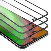 Cadorabo CADORABO Huawei Y5 2019/Enjoy Play 8/Honor 8S - Zaščitna folija v transparentno s čarno - 3-pack Kaljeno steklo za zaščito zaslona s trdoto, (20548285)