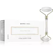 KORIKA Tools Face roller Clear Quartz Stone valjček za masažo za obraz in vrat