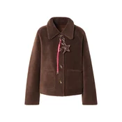 OAKWOOD Prehodna jakna VESTE rjava