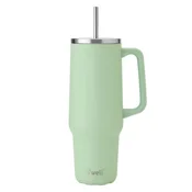 Thermically insulated tumbler, stainless steel, 1.1 L, Pistachio - Sw