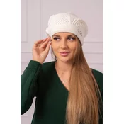 Kesi Womens cap Maryna K407 ecru
