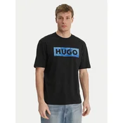 HUGO Majica Nalien 50560060 Črna Regular Fit