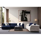 Atelier del Sofa Ugaona garnitura Boston, 300x186 cm, Plava