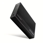 AXAGON EE35-GTR, USB-C 5Gb/s - SATA 6G 3,5 RIBBED škatla, črna