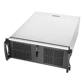 slomart Chenbro RM41300 Rack ohišje za omrežno opremo 4U - črno/srebrno