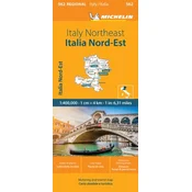 Italy Northeast - Michelin Regional Map 562
