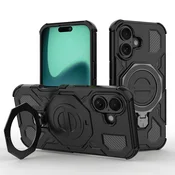 Hibridna maska Carbon Shield Pro za iPhone 17 - black