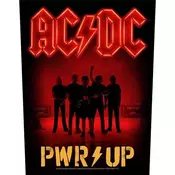 AC/DC PWR-UP Band Našitek za šivanje 36 x 30 cm