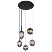 Globo Viseča svetilka Globo BLACKY 15345-5