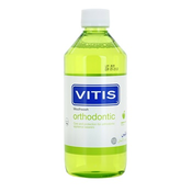 Vitis Orthodontic ustna voda za uporabnike zobnih aparatov okus Apple Mint  500 ml
